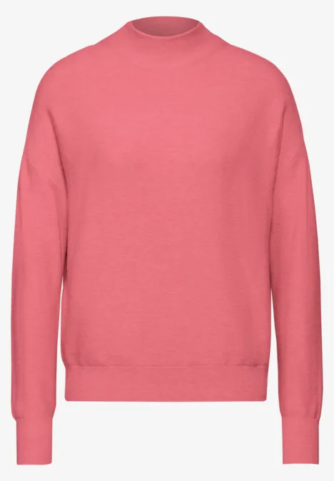 Pullover mit Turtleneck sugar coral mel.