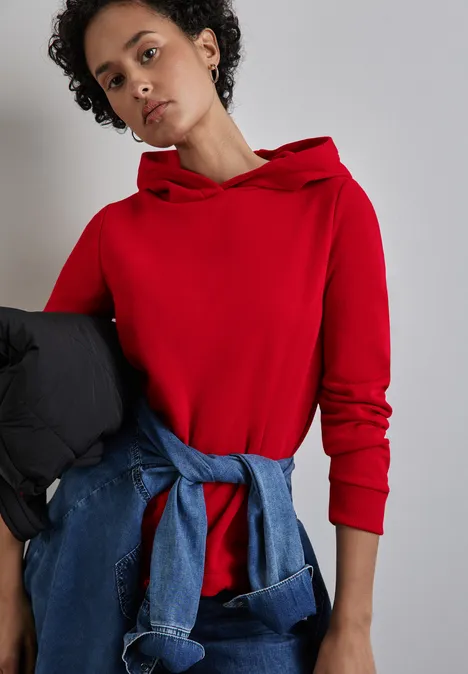 Sweat Hoodie autumn red