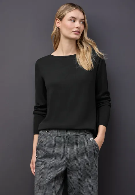 Strickpullover Black
