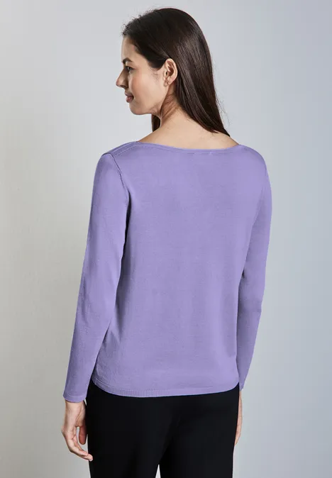 Strickpullover viola lilac
