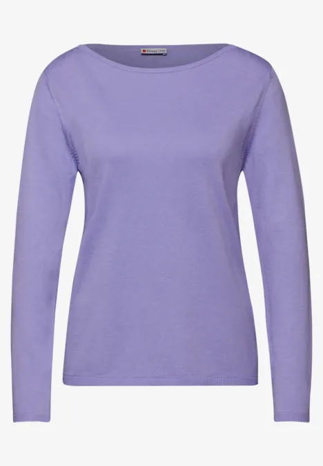 Strickpullover viola lilac