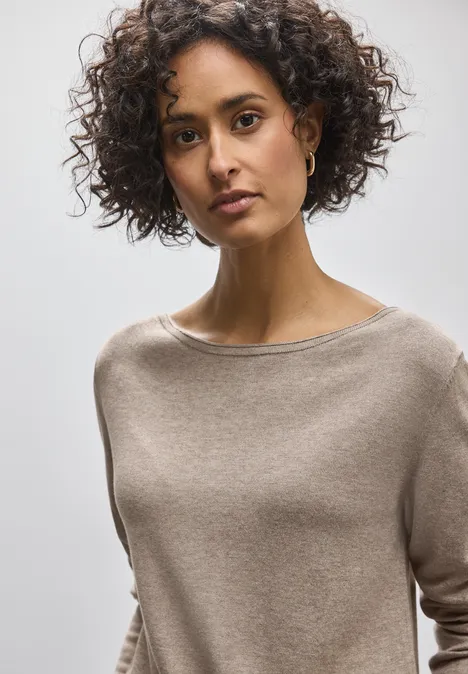 Strickpullover toffee crunch mel.