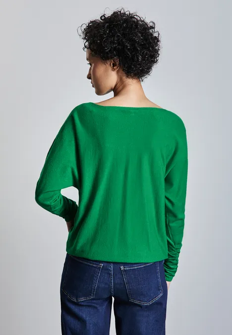 Dolman Pullover glowing green