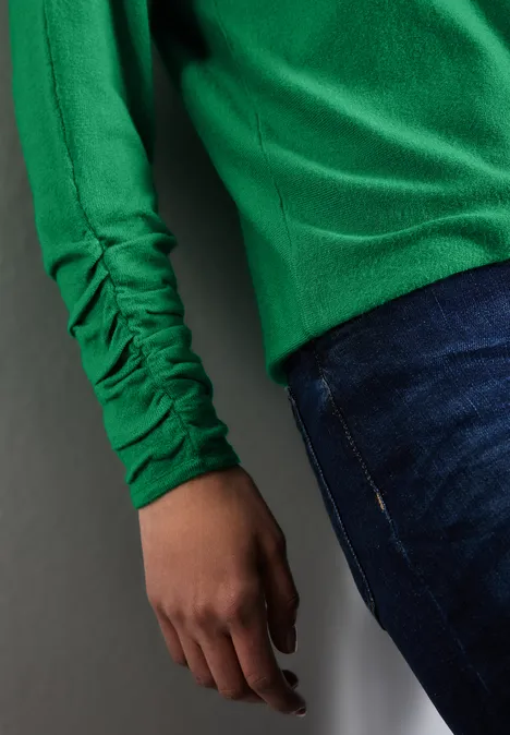 Dolman Pullover glowing green