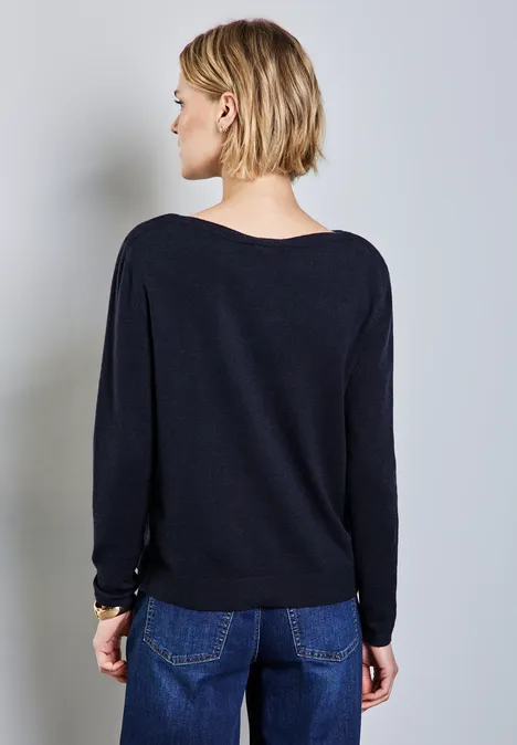 Kuscheliger Pullover deep blue