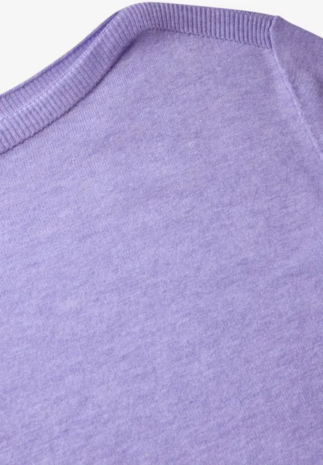 Pull douillet viola lilac mel.