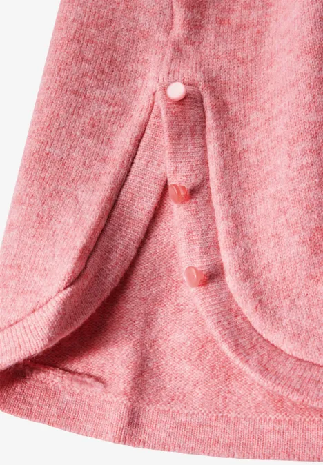 Pullover mit Schlitz-Detail sugar coral mel.
