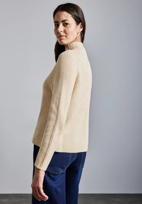 Raglan Pullover soft beige