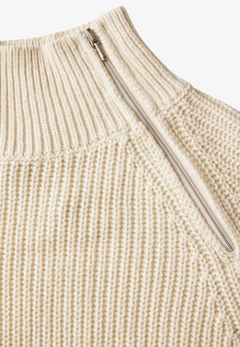 Raglan Pullover soft beige