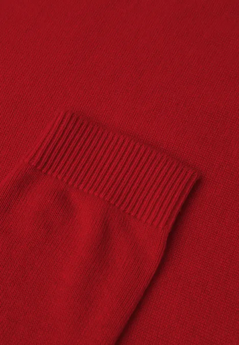 V-Neck Pullover racing red V-Neck Pullover racing red