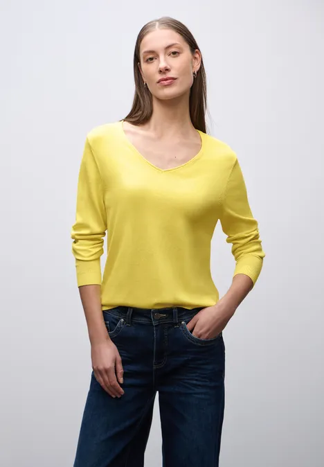 V-Neck Pullover lemon lush V-Neck Pullover lemon lush