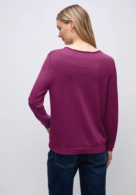 V-Neck Pullover berry paradise V-Neck Pullover berry paradise