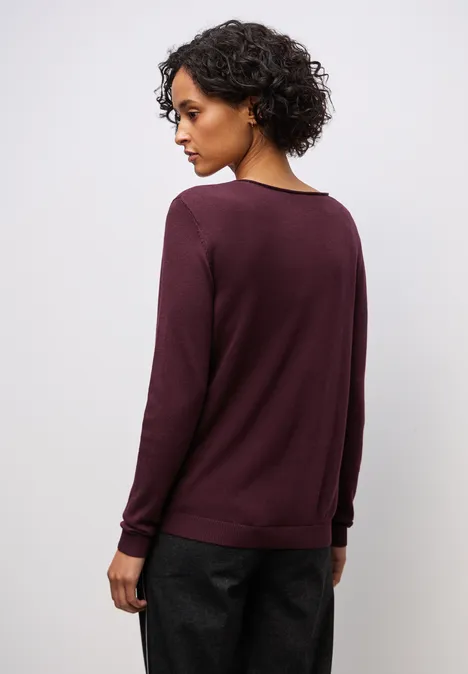 V-Neck Pullover wildberry red V-Neck Pullover wildberry red