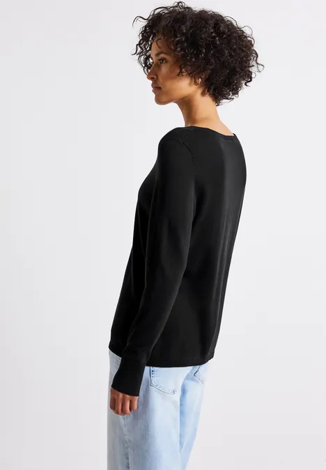 Basic Pullover Black