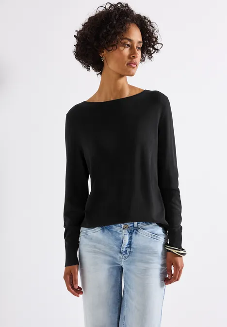 Basic Pullover Black