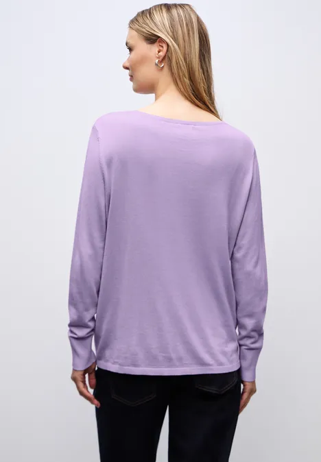 Basic Pullover soft lavender