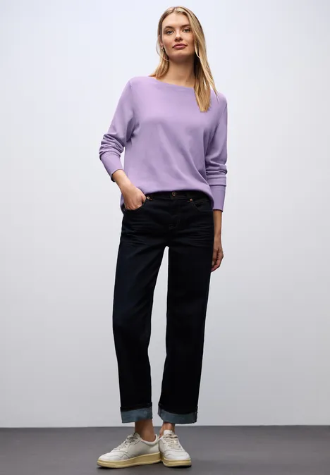 Basic Pullover soft lavender