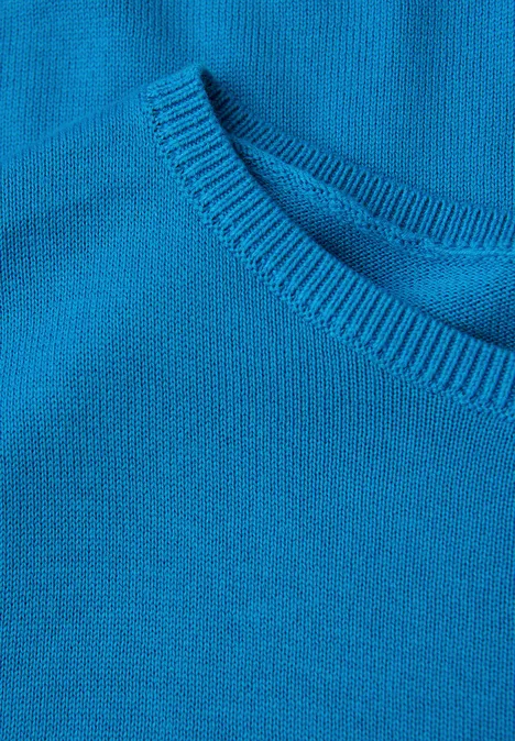 Basic Pullover polaris blue
