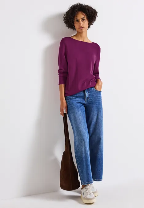 Basic Pullover berry paradise