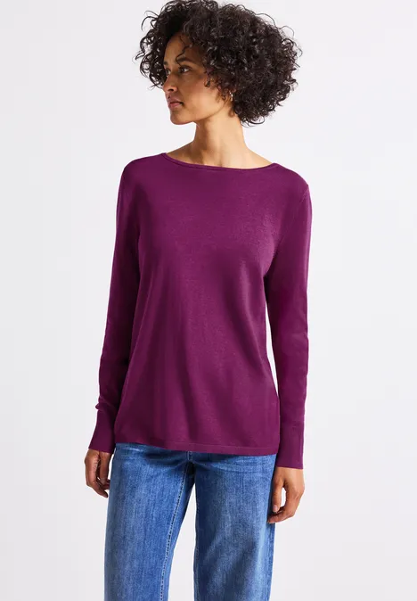 Basic Pullover berry paradise