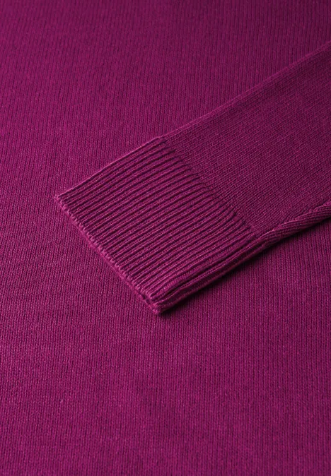 V-Neck Pullover berry paradise
