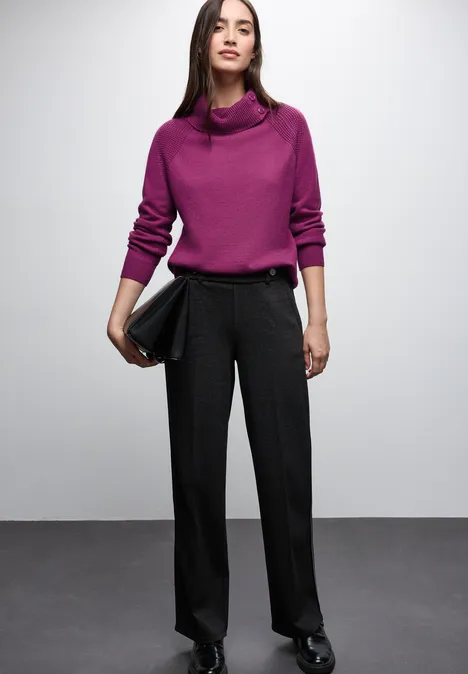 Pullover mit Stehkragen berry paradise