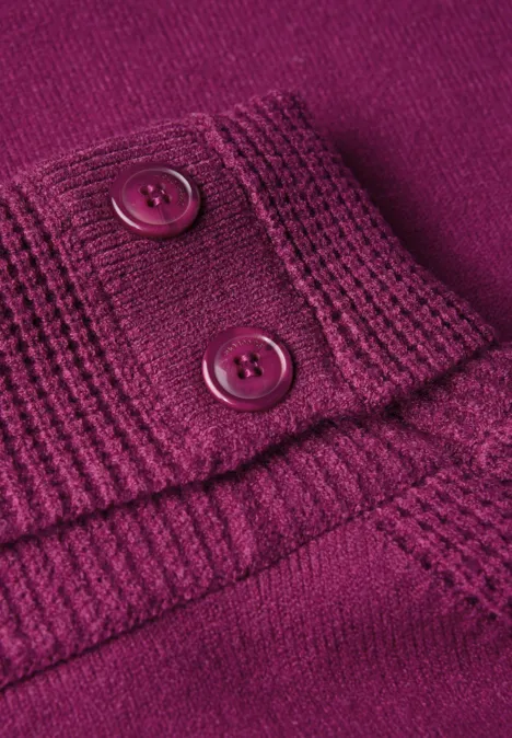 Pullover mit Stehkragen berry paradise