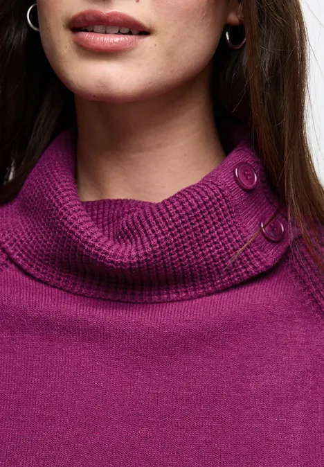 Pullover mit Stehkragen berry paradise