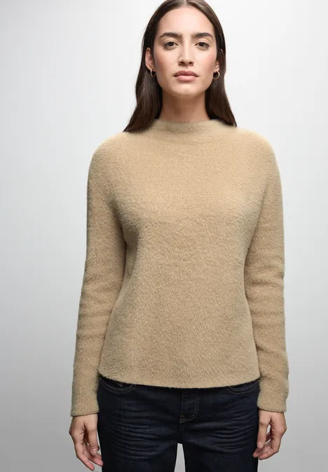 Trui van verengaren sanded beige