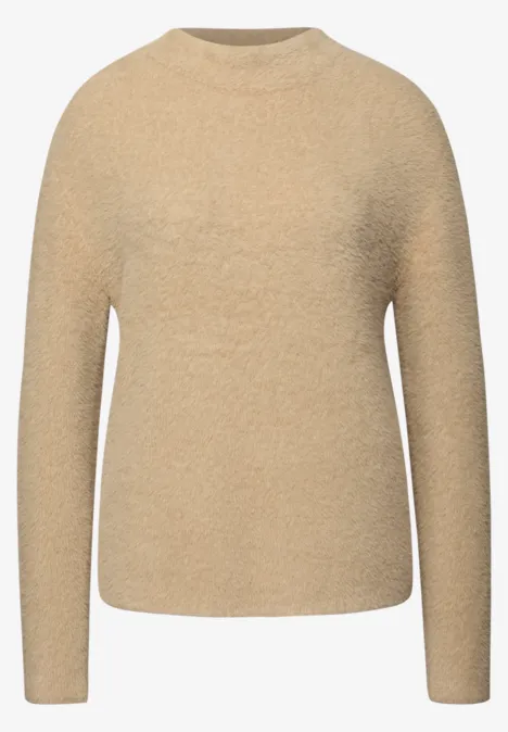 Trui van verengaren sanded beige