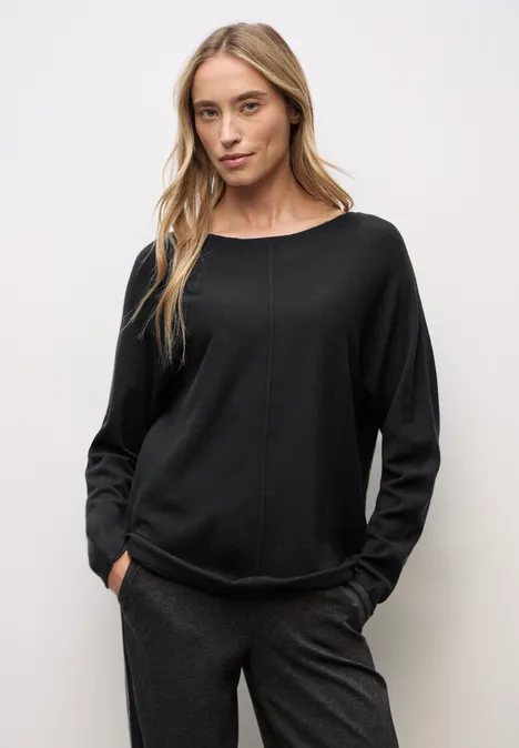 Basis Dolman-trui Black