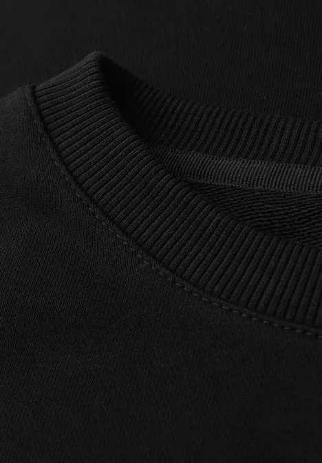 Rundhals Sweatshirt Black