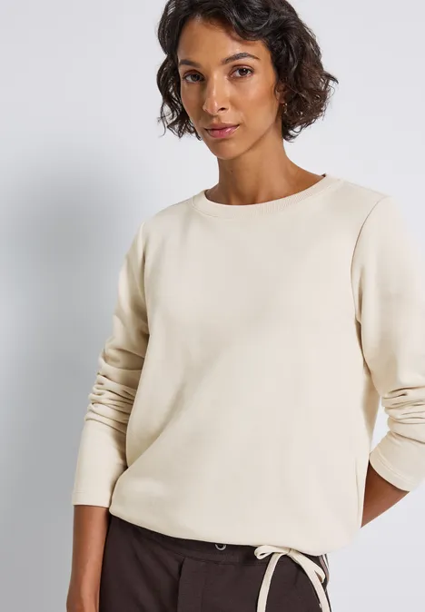 Crewneck Sweatshirt tusk cream