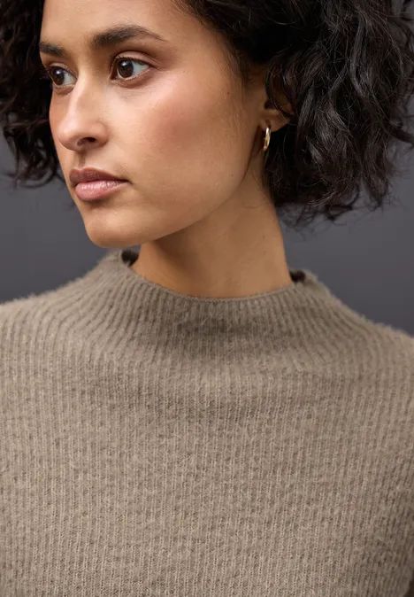 Trui van verengaren mocha glow