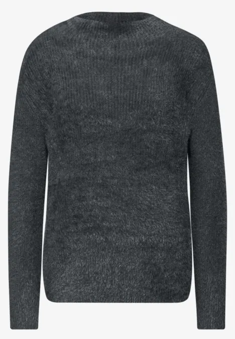 Trui van verengaren gravel grey