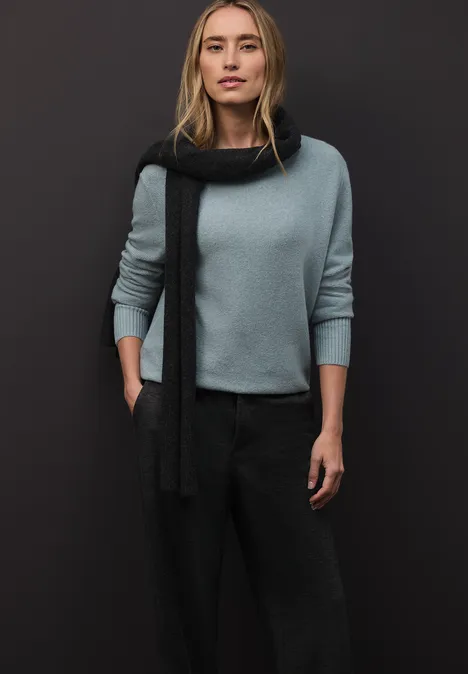 Pull à manches longues nile blue mel.