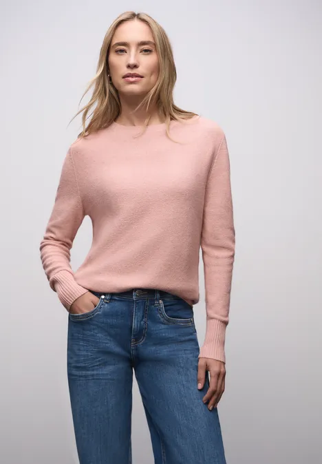 Sweter z długim rękawem faded rose mel. Sweter z długim rękawem faded rose mel.