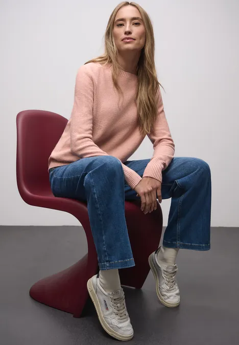 Sweter z długim rękawem faded rose mel. Sweter z długim rękawem faded rose mel.