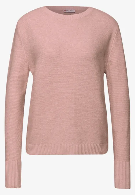 Sweter z długim rękawem faded rose mel. Sweter z długim rękawem faded rose mel.