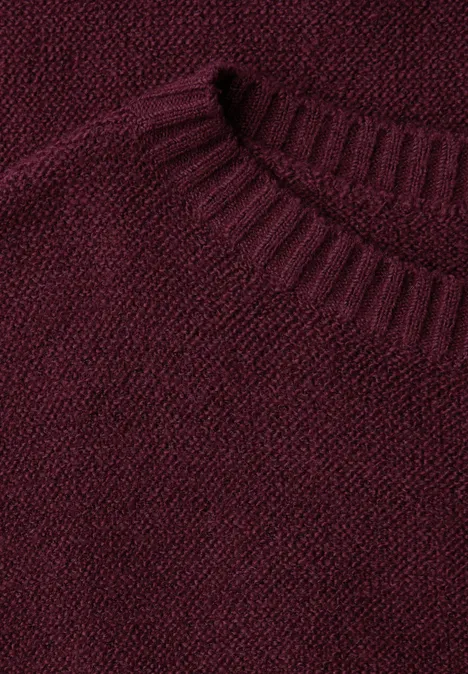 Sweter z długim rękawem wildberry red