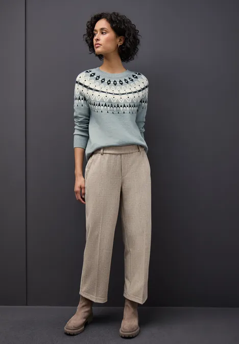 Trui met Noorse look null