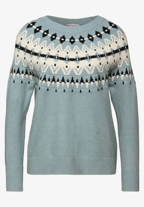 Trui met Noorse look null