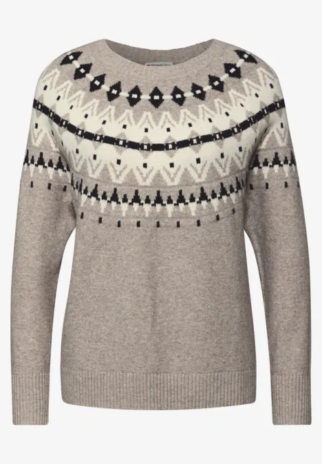 Trui met Noorse look null