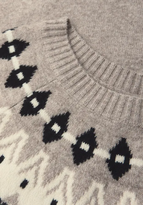 Trui met Noorse look null