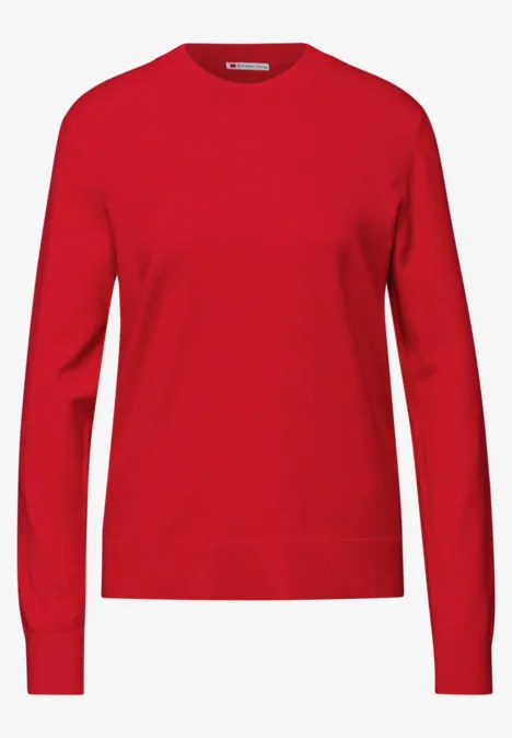 Zachte trui racing red