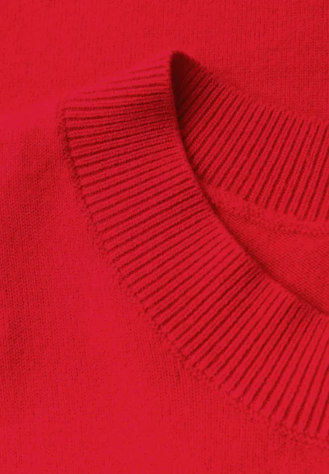 Zachte trui racing red