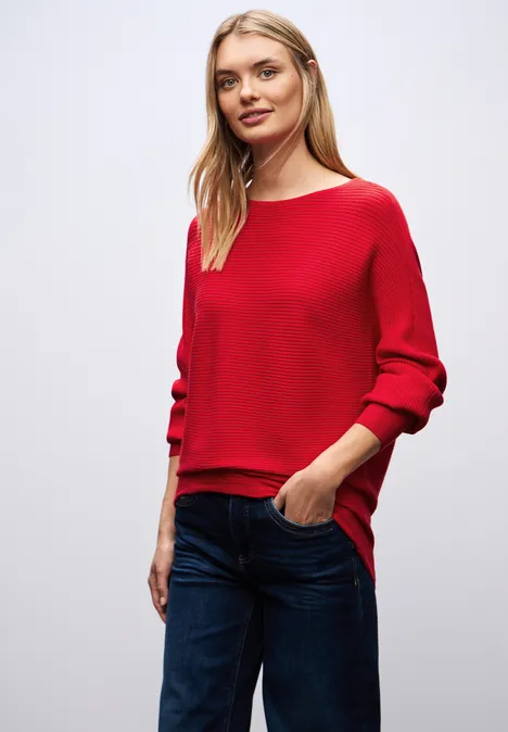 Dolman trui racing red