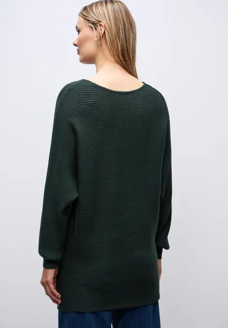 Dolman trui evernight green