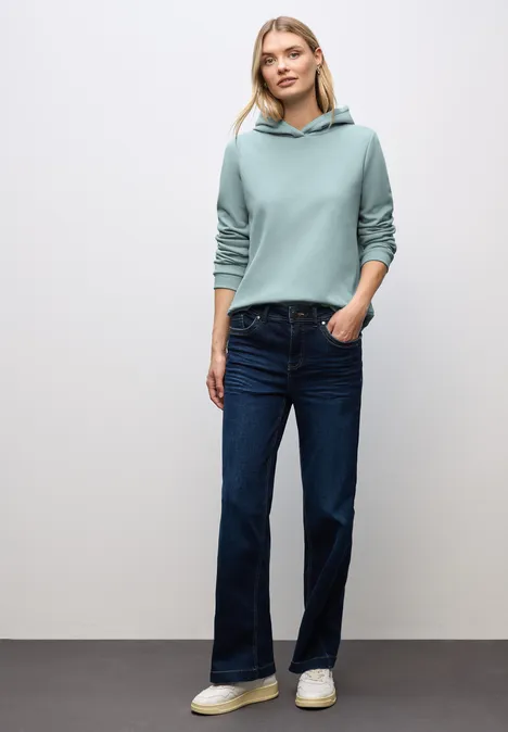 Sweatshirt mit Kapuze arona blue