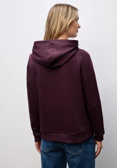 Sweatshirt mit Kapuze jazz berry